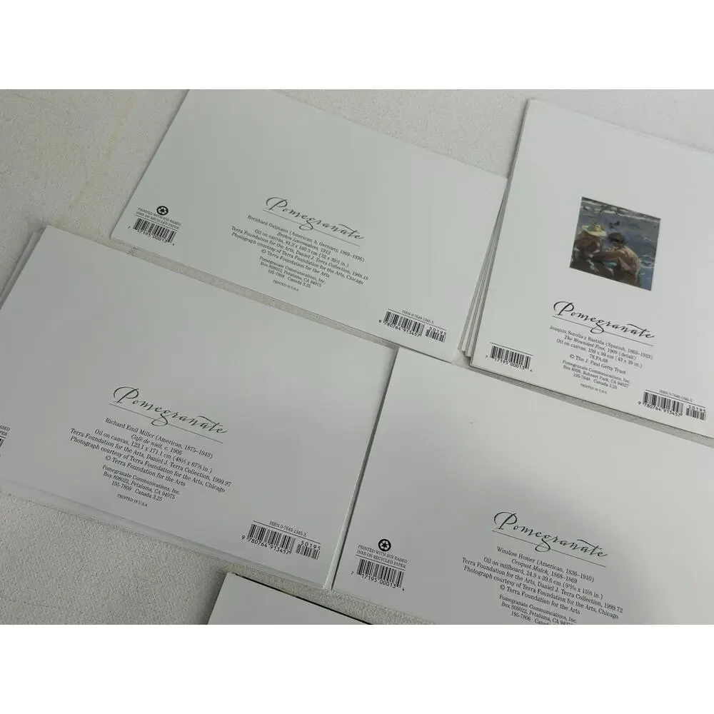 terra museum of american art greeting cards lot of 20 pomergranate 566